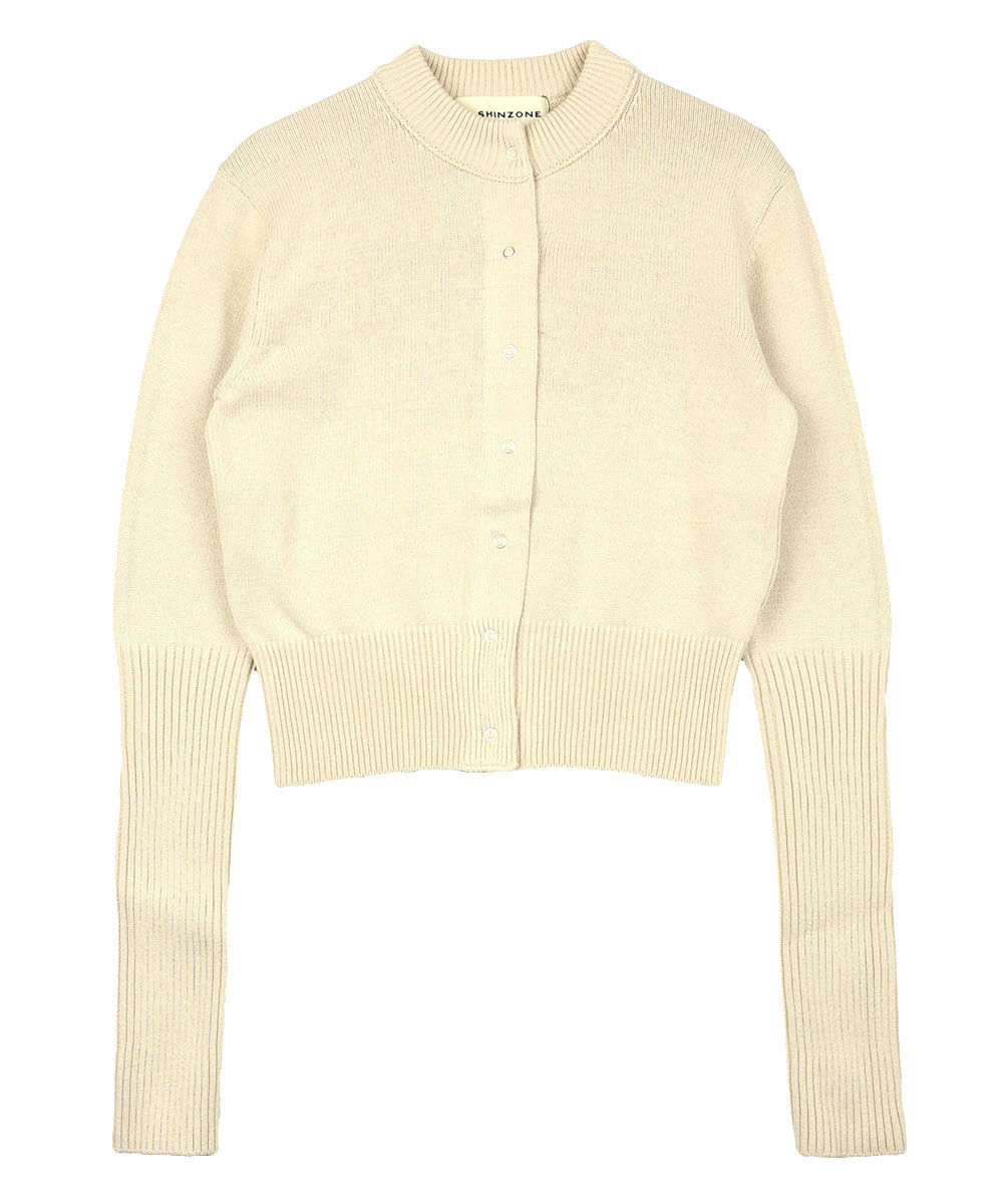 ザ シンゾーン COTTON LONG RIB CARDIGAN THE SHINZONE 2025春夏新作 レディース 国内正規品 ザ シンゾーン COTTON LONG RIB CARDIGAN THE SHINZONE 2025春夏