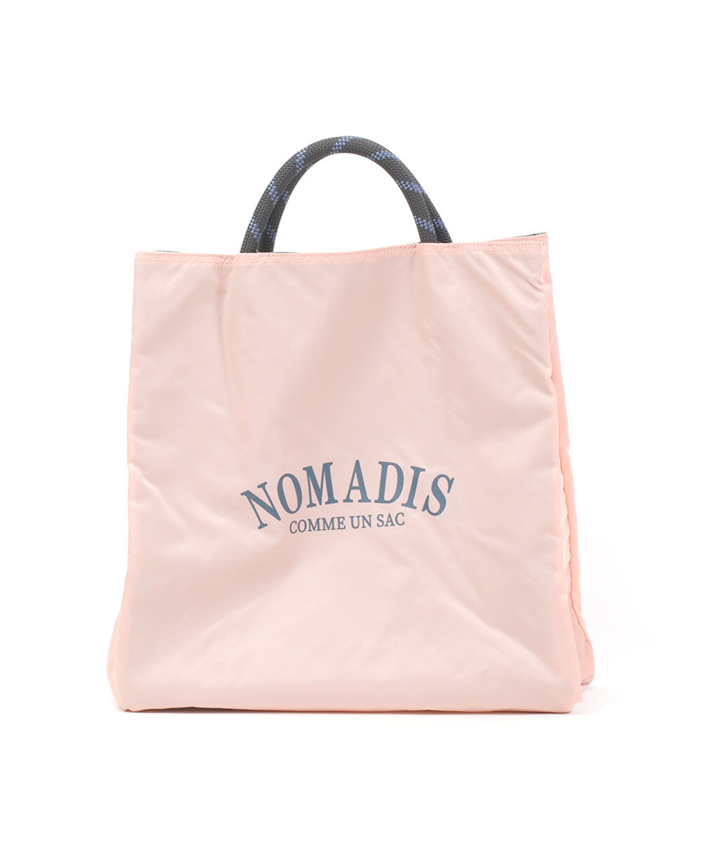 ち*♡様 NOMADIS エコバッグ グレー (一部ほつれあり) - メルカリ