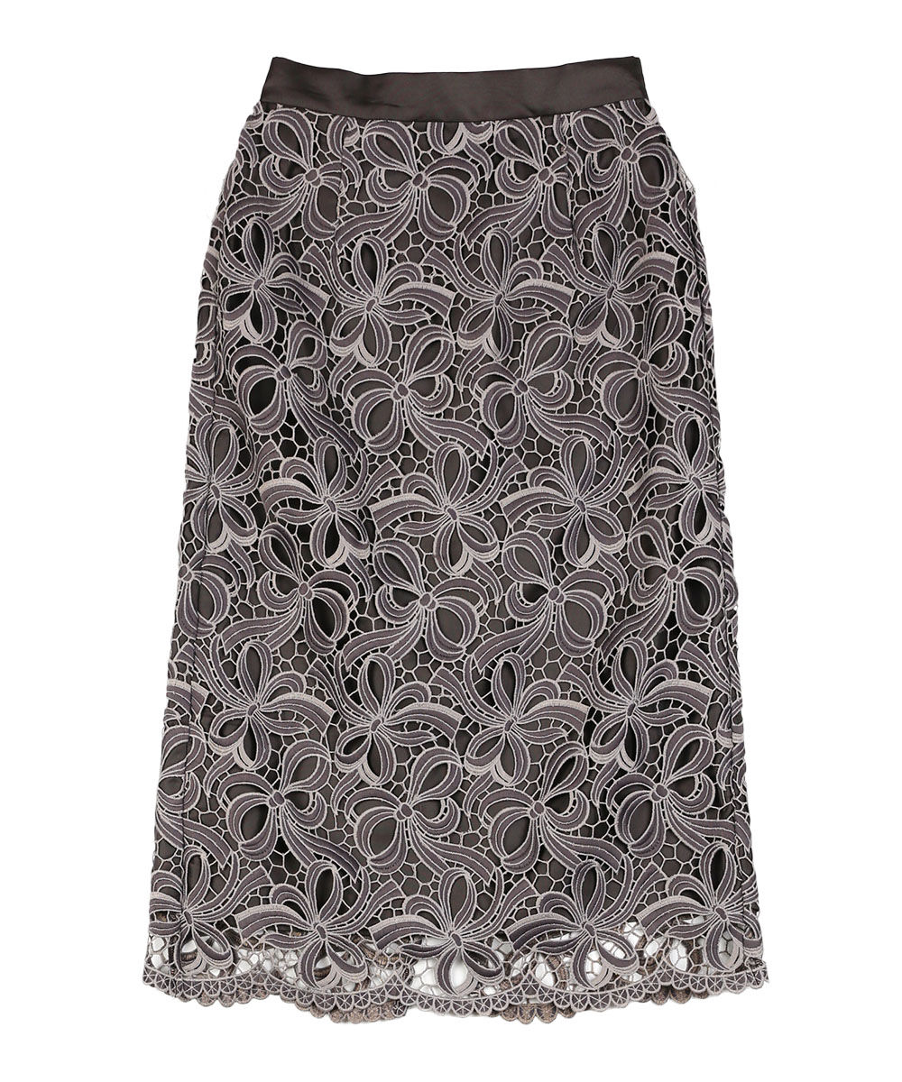 イノウェーブ リボンレースタイトスカート innowave レディース 国内