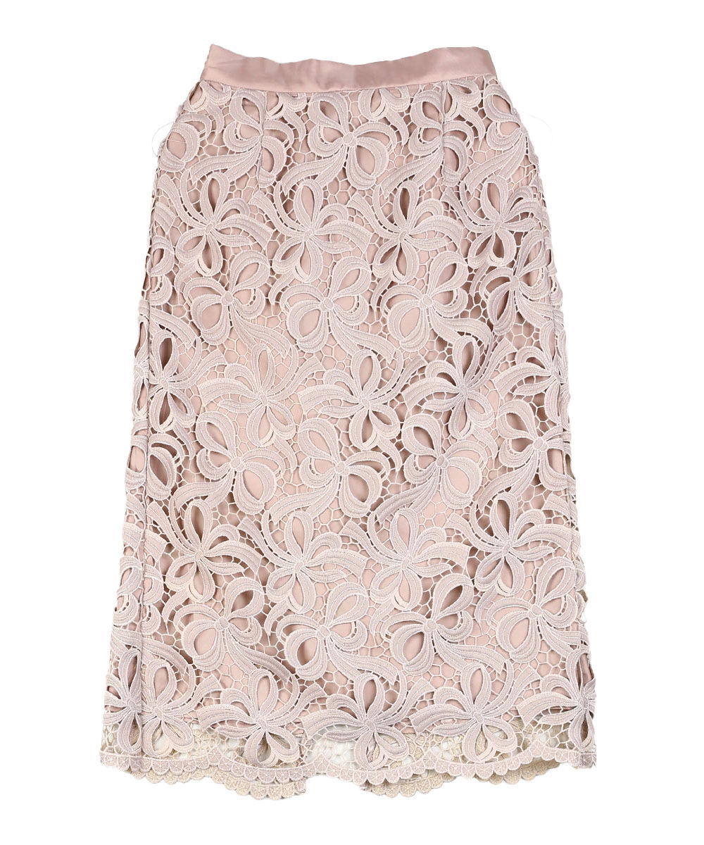 イノウェーブ リボンレースタイトスカート innowave レディース 国内