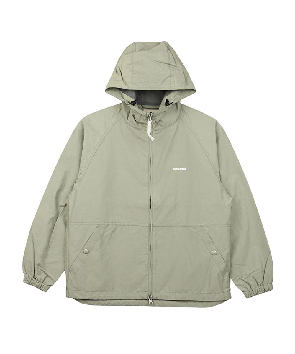 スノーピーク Light Mountain Cloth Zip Up Parka Snow Peak