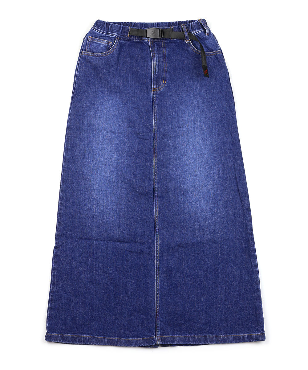 新品未使用　グラミチ　ストレッチデニム　Aライン ロングスカート　M GRAMICCI（グラミチ） ストレッチデニムAラインスカート【ウィメンズ