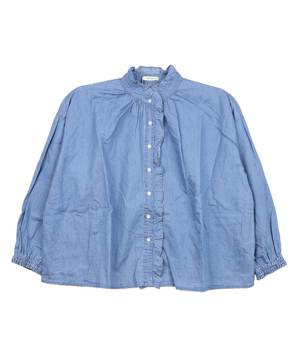 新品❗️heavenly ヘブンリー コットン リネン デニム 2wayシャツ 楽天市場】heavenly ヘブンリー 4.5oz コットンリネン デニム