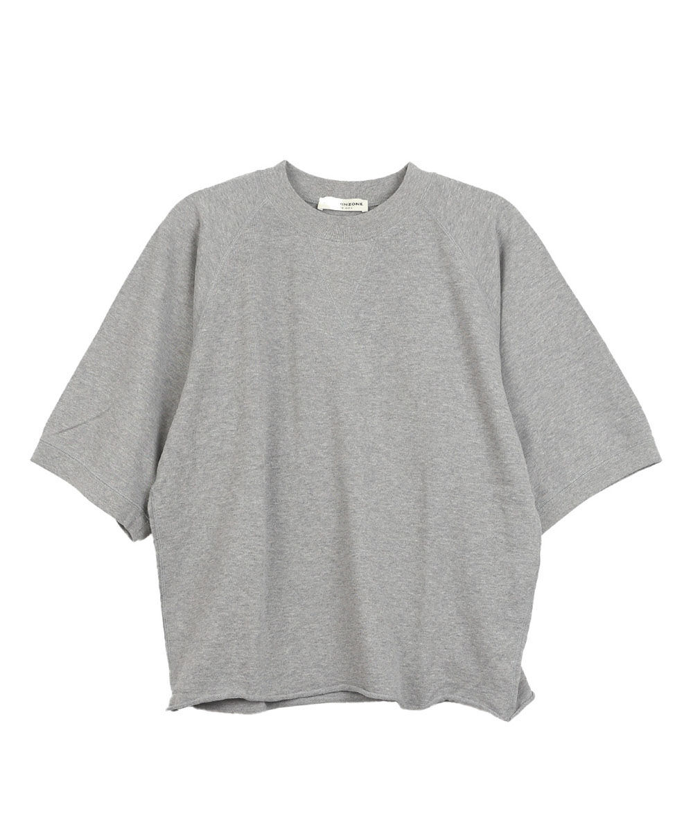 ザ シンゾーン INLAYED HALF SLEEVE TEE THE SHINZONE 2025春夏新作 レディース 国内正規品 ザ シンゾーン INLAYED HALF SLEEVE TEE THE SHINZONE 2025春夏