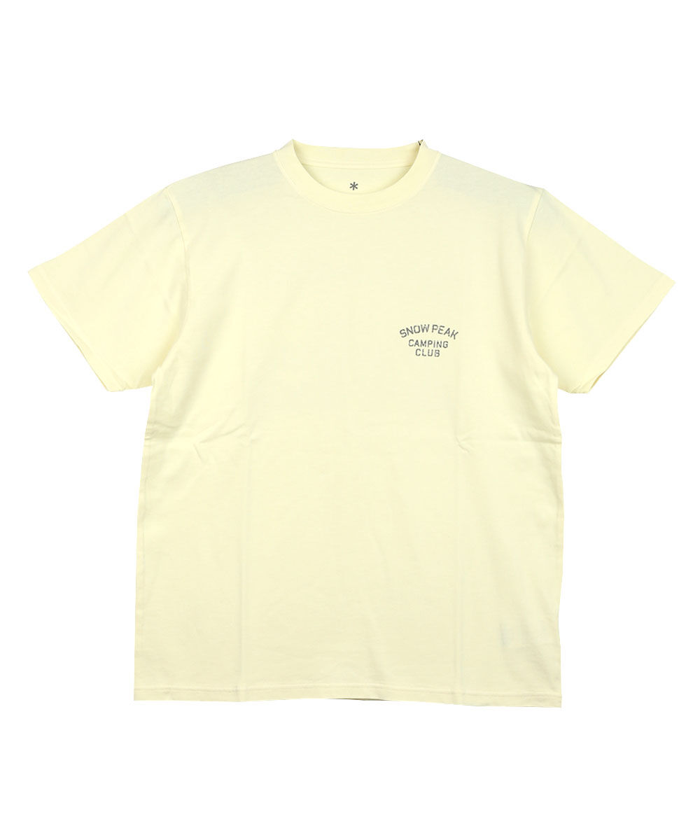 スノーピーク Recycled Cotton Dyed T-Shirt SPC Snow Peak 2025
