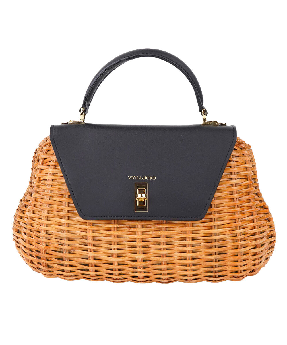 VIOLAd'ORO（ヴィオラドーロ） MIRO スプリットラタン 2WAYトップ