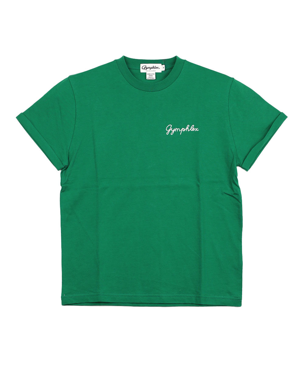 GYMPHLEX ジムフレックス ショート刺しゅうTシャツ Gymphlex