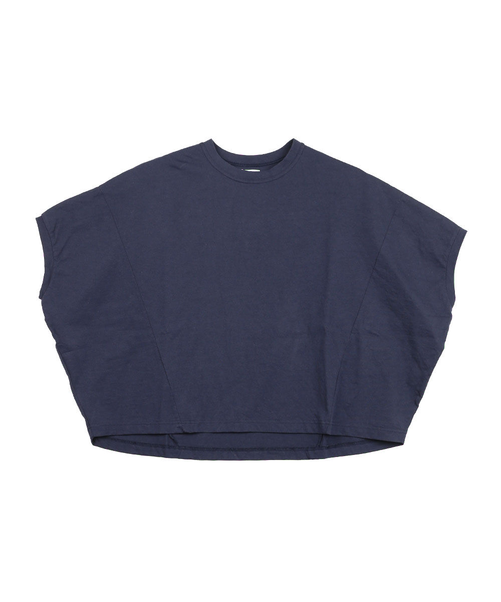 NATURAL LAUNDRY ナチュラルランドリー コーマ度詰天竺 ワイドT Tシャツ 7分袖 7241C-014 日本製 NATURAL LAUNDRY ナチュラルランドリー コーマ度詰天竺 ワイド