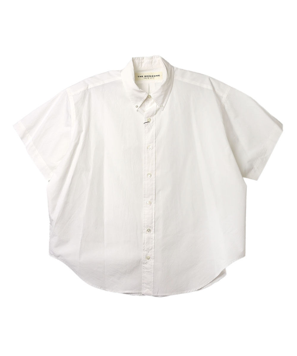 美品 THE SHINZONE DADDY SHIRT オフホワイト