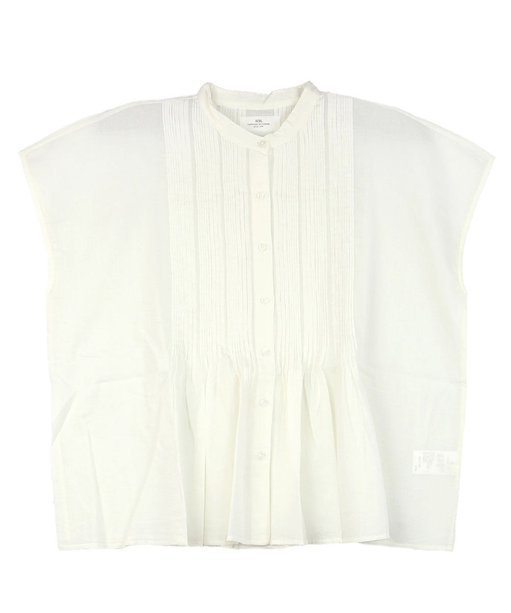 SOIL(ファッション) ソイル 80s COTTON VOILE PLAIN BANDED