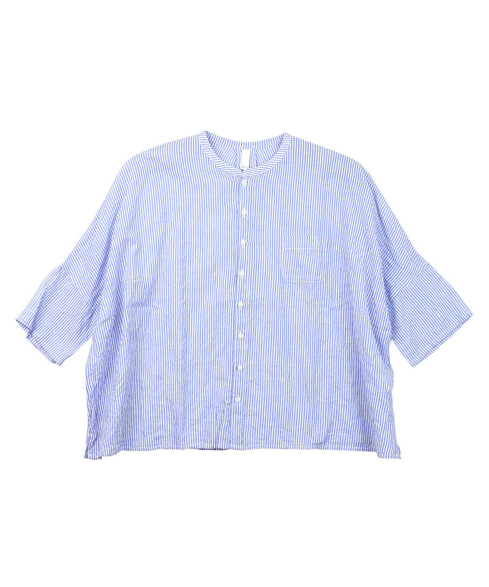 ナチュラルランドリー　新品ストライプシャツ　サイズ2 楽天市場】NATURAL LAUNDRY（柄ストライプ）の通販