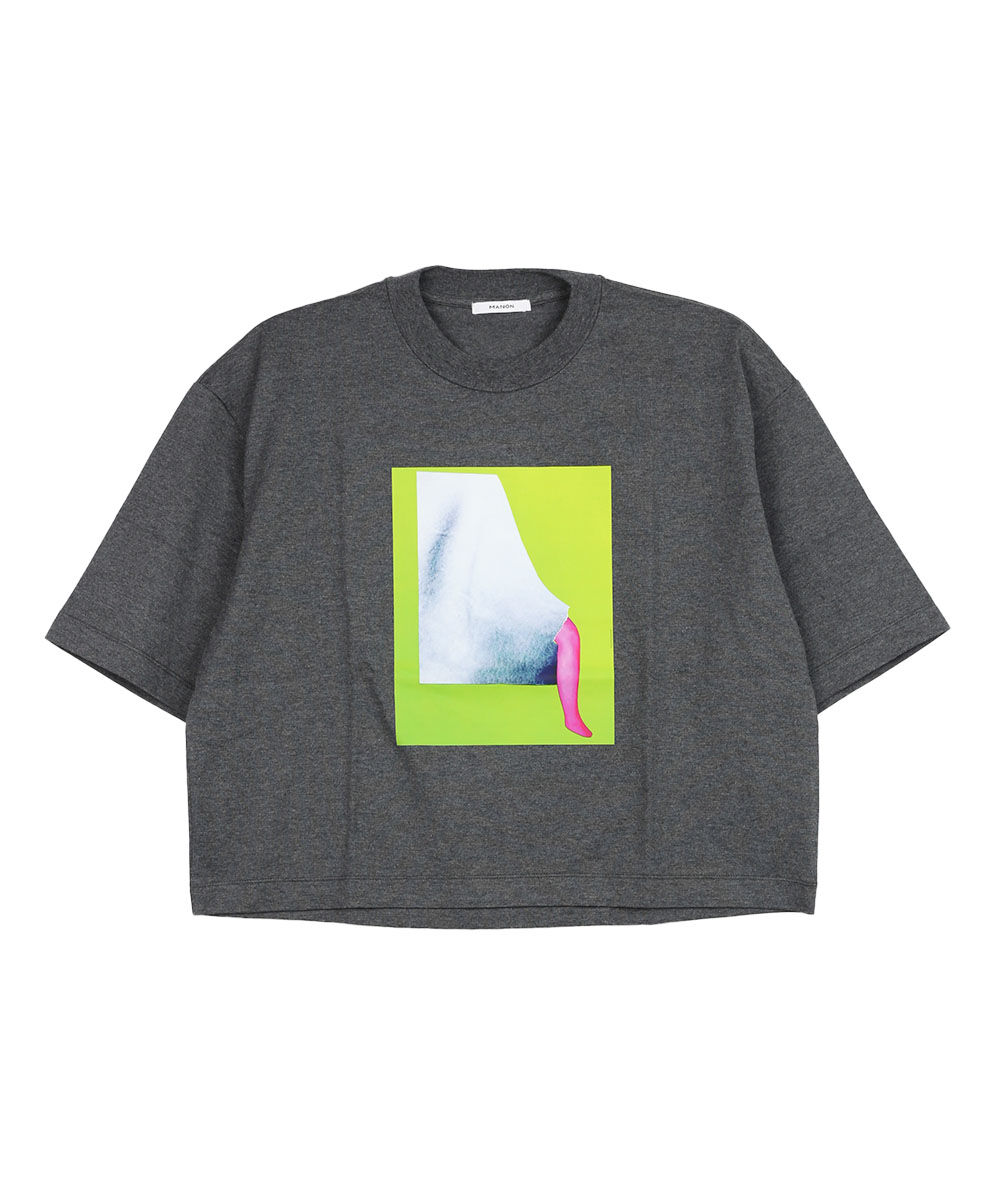 マノン ハーフスリーブ SUSPICIOUS FOOD プリントTee MANON 2025春夏新作 レディース 国内正規品 メール便可能5 マノン ハーフスリーブ SUSPICIOUS FOOD プリントTee MANON 2025