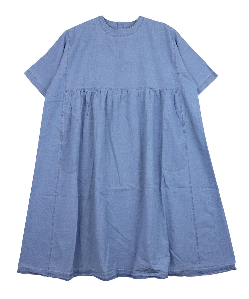 ナチュラルランドリー セントラル裏毛 カイトプルオーバー NATURAL LAUNDRY 2025春夏新作 レディース 国内正規品 NATURAL LAUNDRY ナチュラルランドリー シャンブレースモッグ