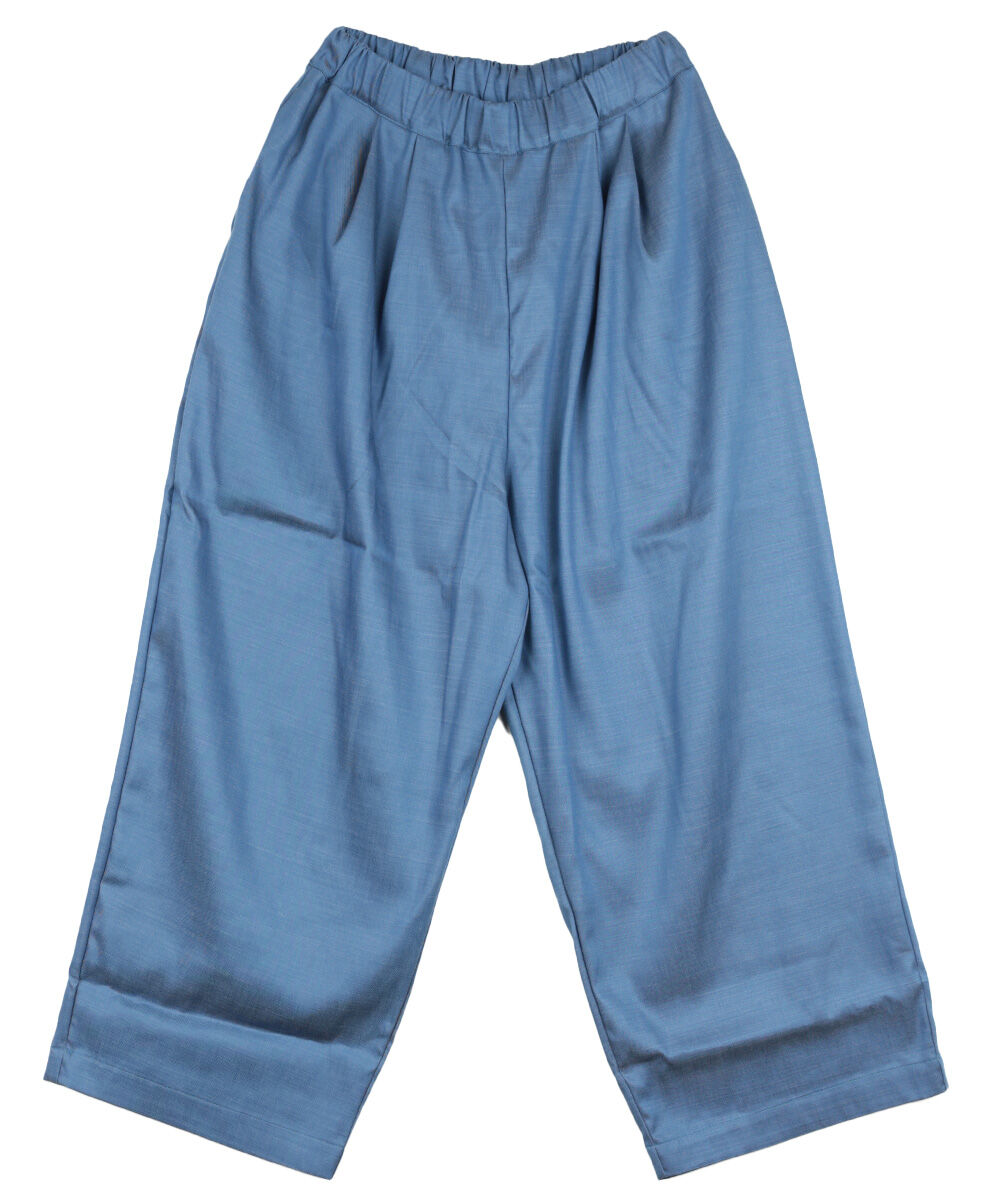 ナル シャンブレーツイルタックワイドパンツ naru 2025春夏新作