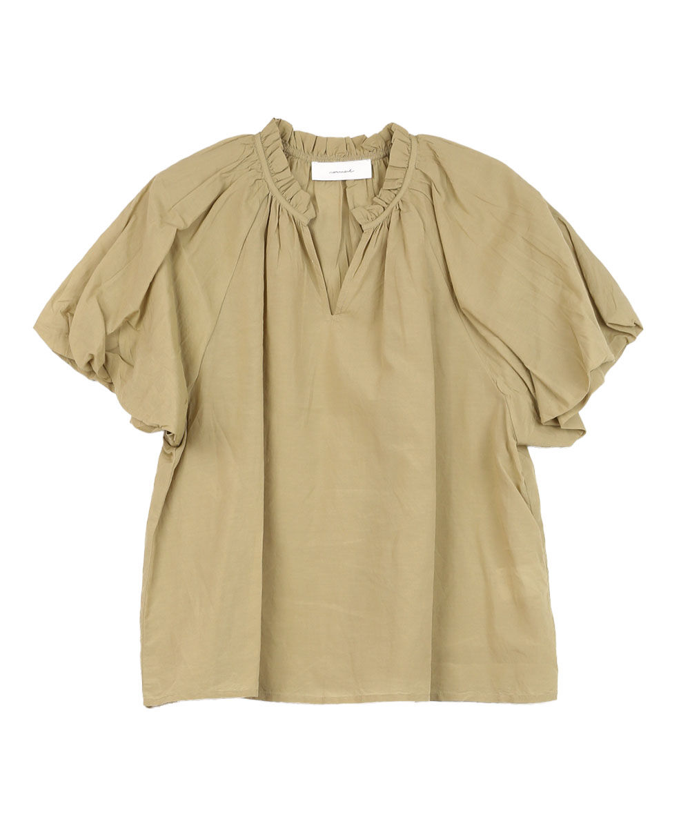 ノーメント ギャザーフレンチスリーブブラウス normment S25P-2226 国内正規品 2025秋冬新作 送料無料 ノーメント ギャザーフレンチスリーブブラウス normment 2025秋冬新作