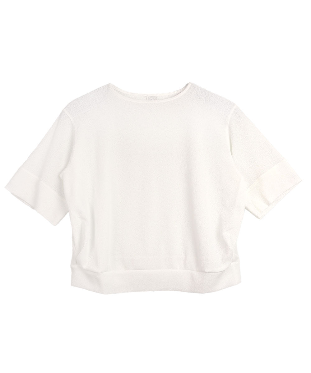 ププラ ランダムワッフル 7分袖 プルオーバー PUPULA 359013 国内正規品 2025秋冬新作 送料無料 PUPULA（ププラ） ランダムワッフル 7分袖 プルオーバー PUPULA 2025