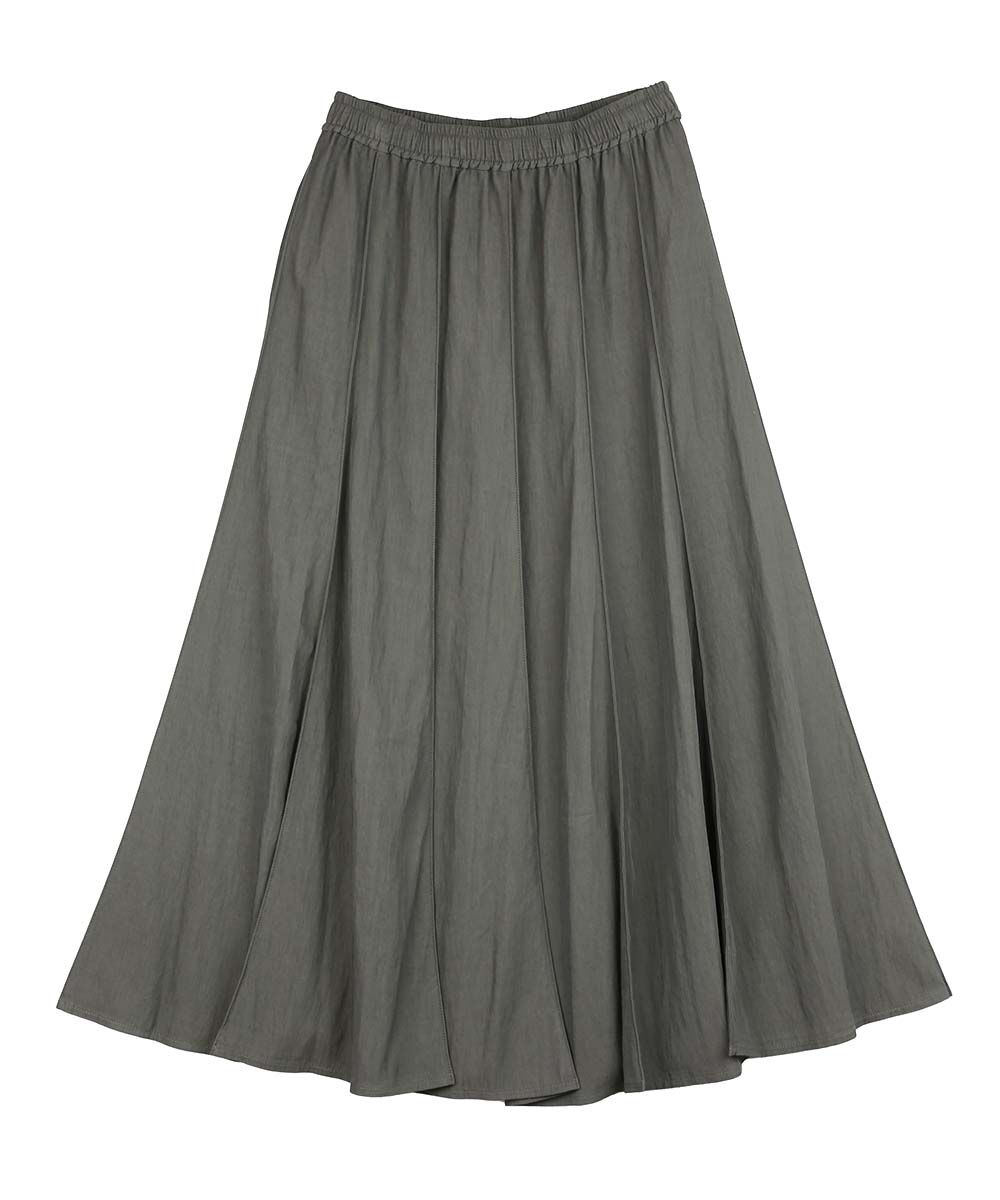 ユイティーム パネルピンタック フレアスカート huitieme nid 2025秋冬