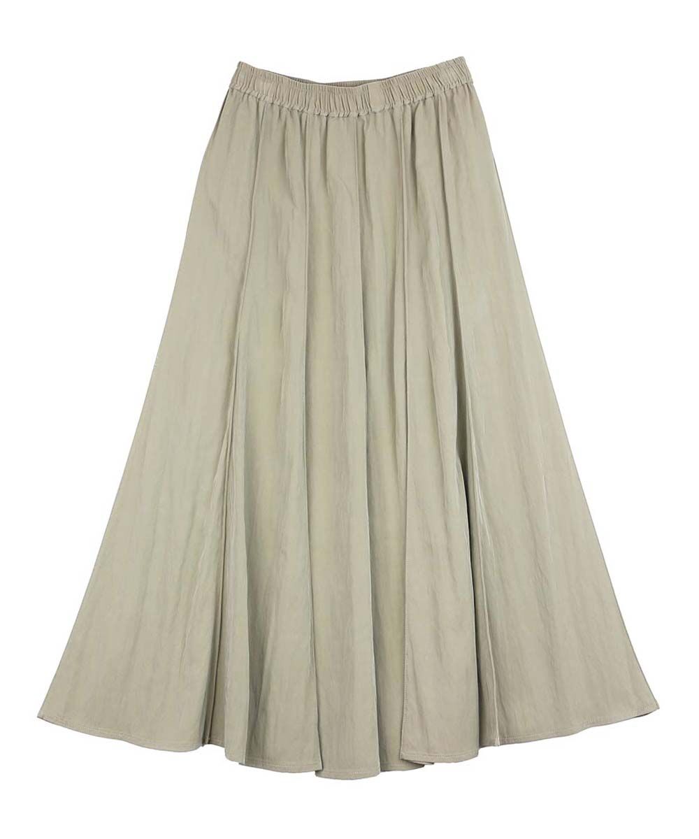 ユイティーム パネルピンタック フレアスカート huitieme nid 2025秋冬