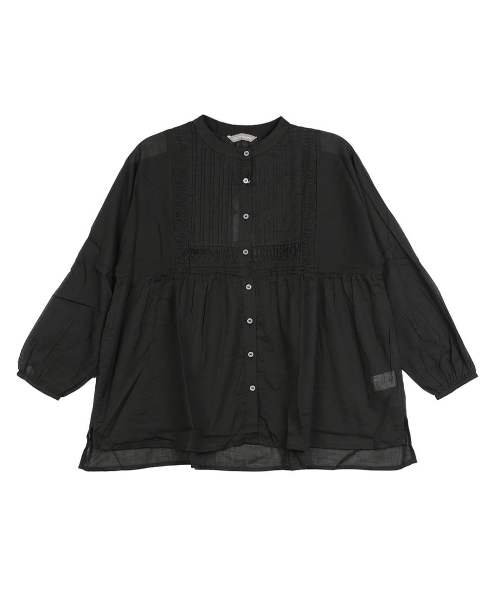 Pont de Chalons（ポンデシャロン） インド綿ウェーブピンタック