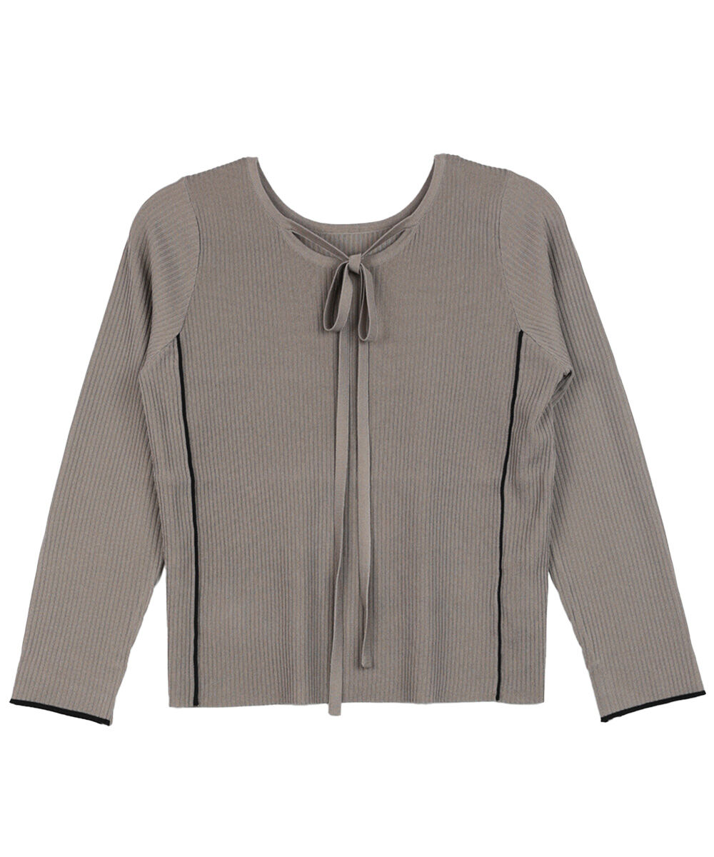 新品タグ付き　CHIGNON(シニヨン)　チョーカーニット 2025ss シニヨン 2WAYチョーカーニットプルオーバー CHIGNON 2025秋冬新作