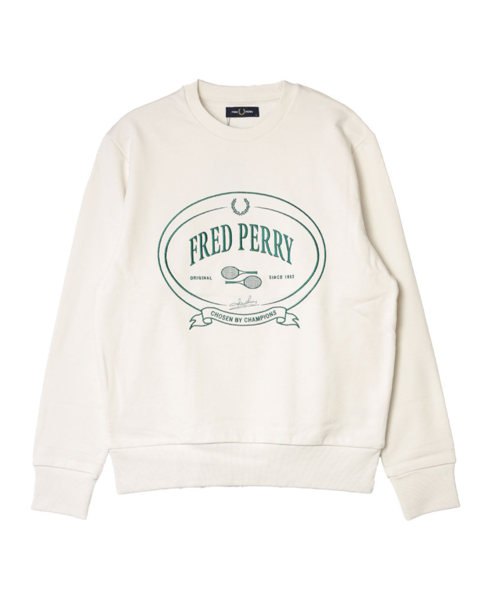 フレッドペリー Chosen by Champions Sweatshirt FRED PERRY 2025秋冬