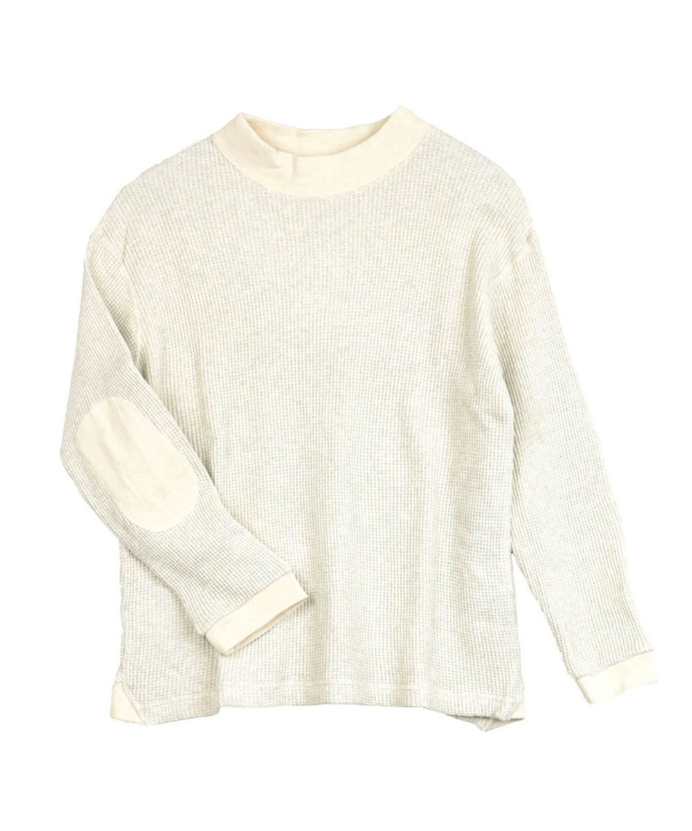 クリップタブ ワッフルモックネックプルオーバー clip.tab 2025秋冬