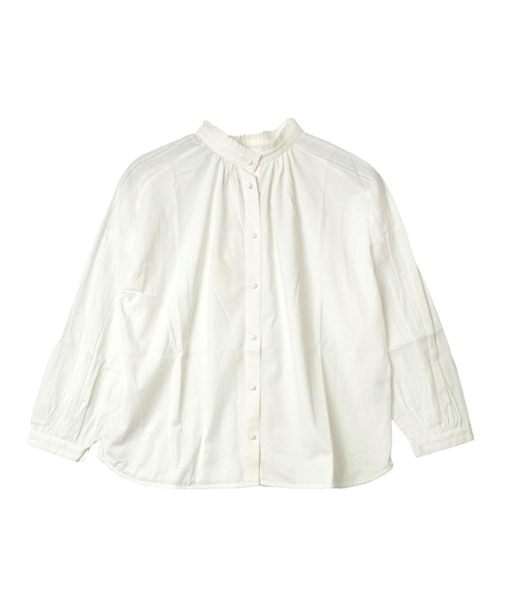 Pont de Chalons（ポンデシャロン） 2WAYフリルスタンドブラウス PONT