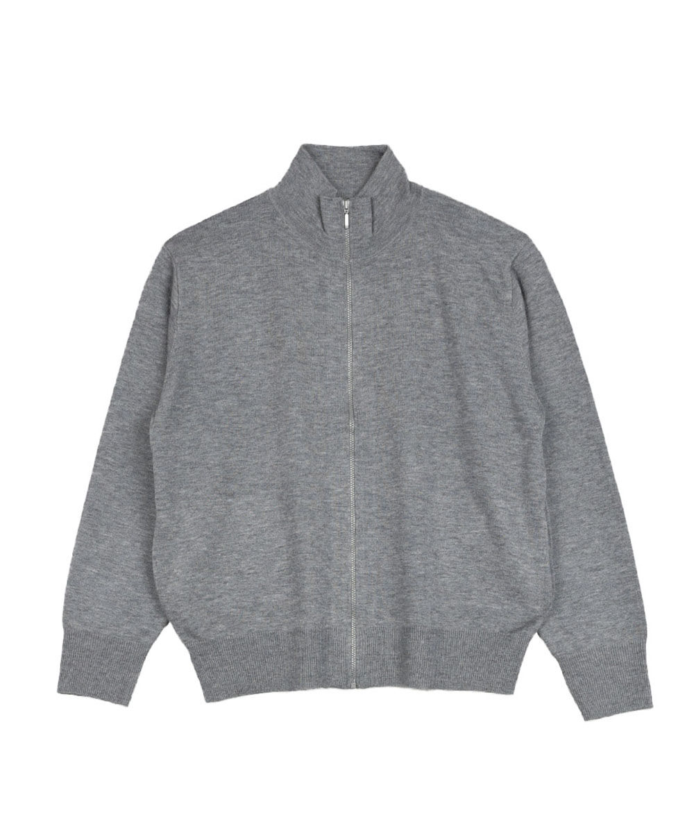 ミズイロインド ハイネックジップカーディガン mizuiro ind 3-220107 国内正規品 2025秋冬新作 送料無料 ミズイロインド ハイネックジップカーディガン mizuiro ind 2025秋冬