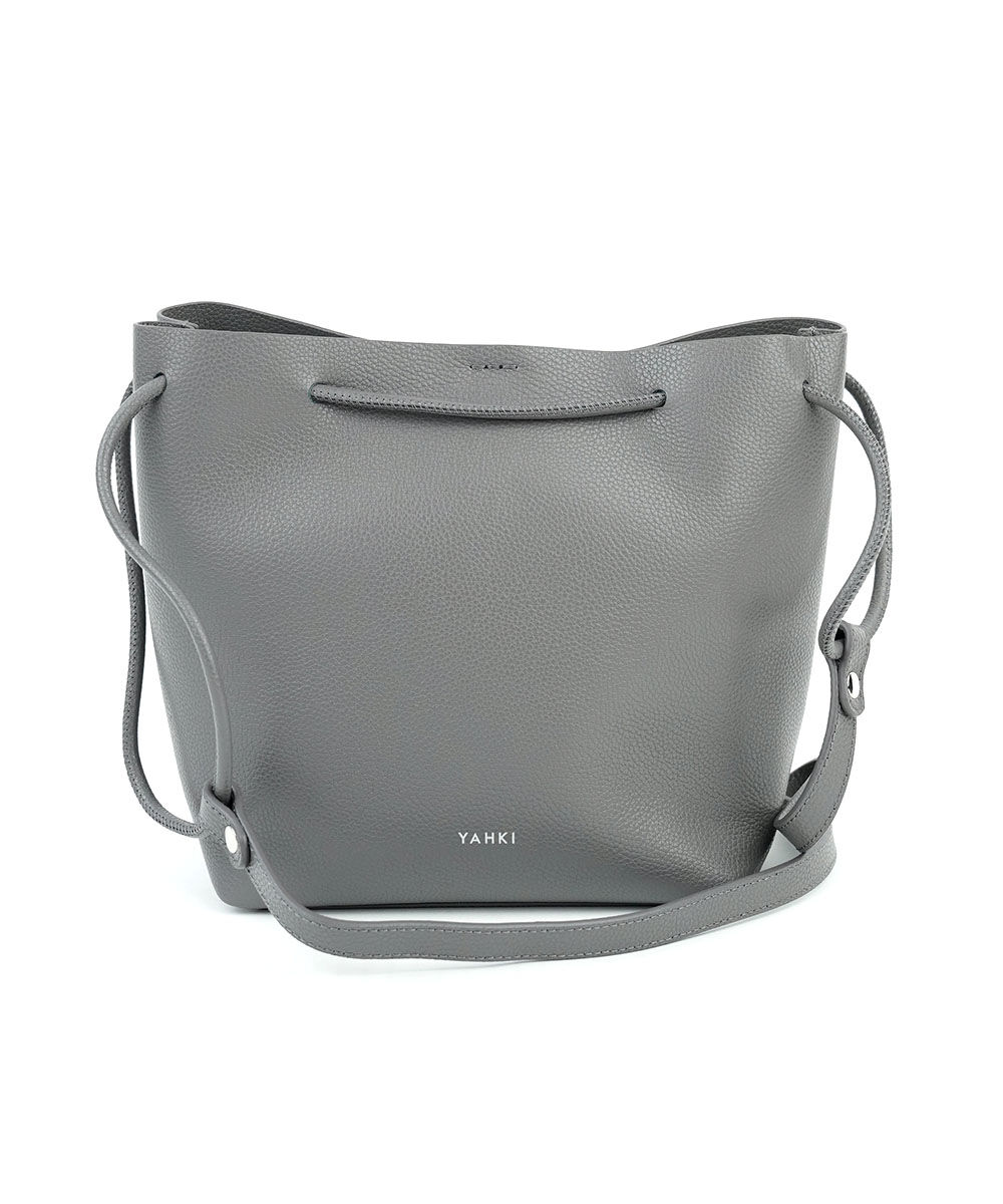 ヤーキ SHRINK SOFT W FACE CROSSBODY BAG YAHKI レディース 国内正規