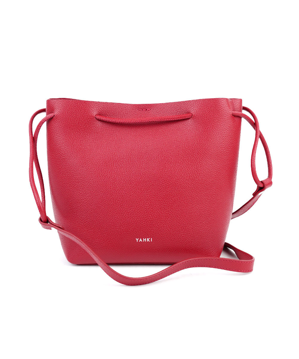 ヤーキ SHRINK SOFT W FACE CROSSBODY BAG YAHKI 2025秋冬新作