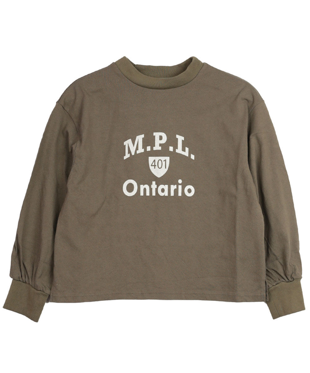 ナル アーミーコットン 度詰天竺 M.P.L プリントプルオーバー naru