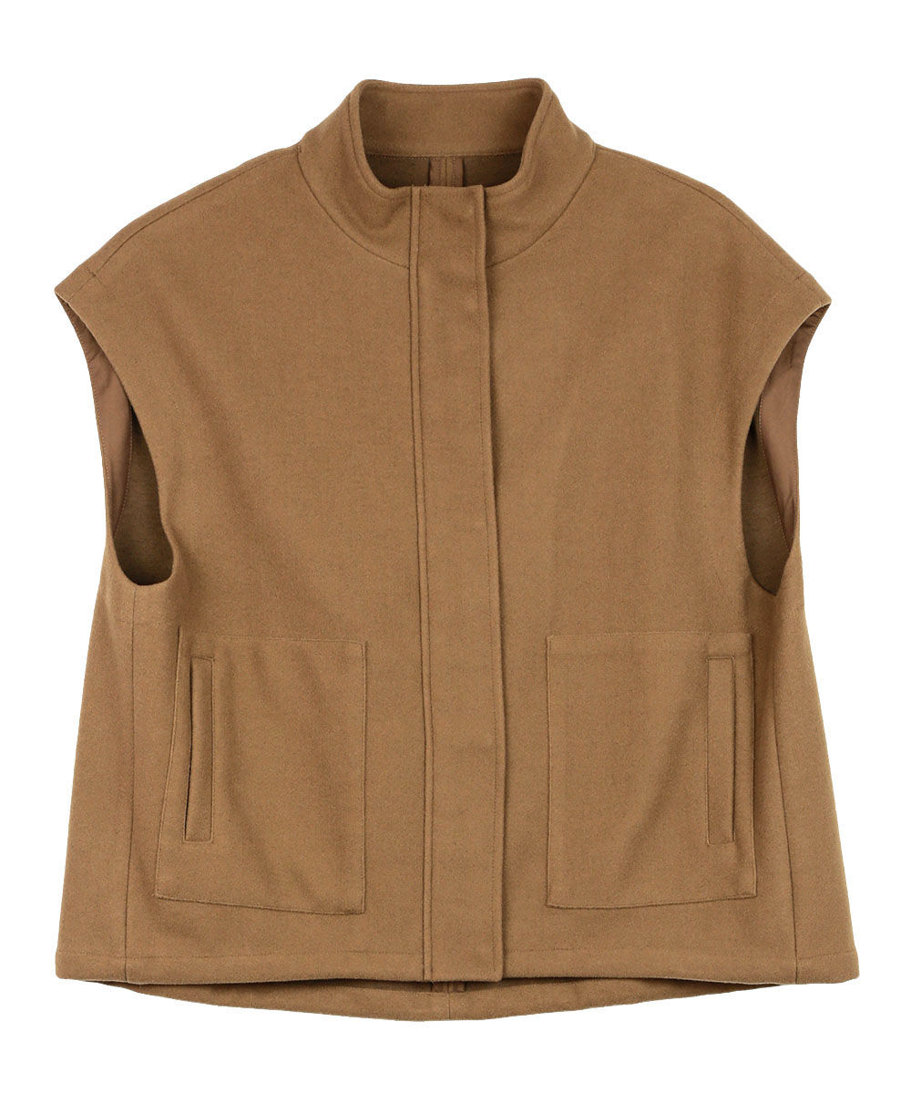 ユイティーム ウールライク オーバーサイズジレ huitieme nid 2025秋冬