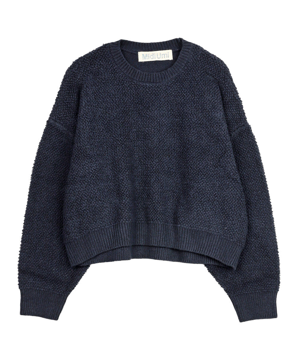 ミディウミ パイルボアニットプルオーバー Midi-Umi 3-729946 国内正規品 2025秋冬新作 送料無料 ミディウミ パイルボアニットプルオーバー Midi-Umi 2025秋冬新作