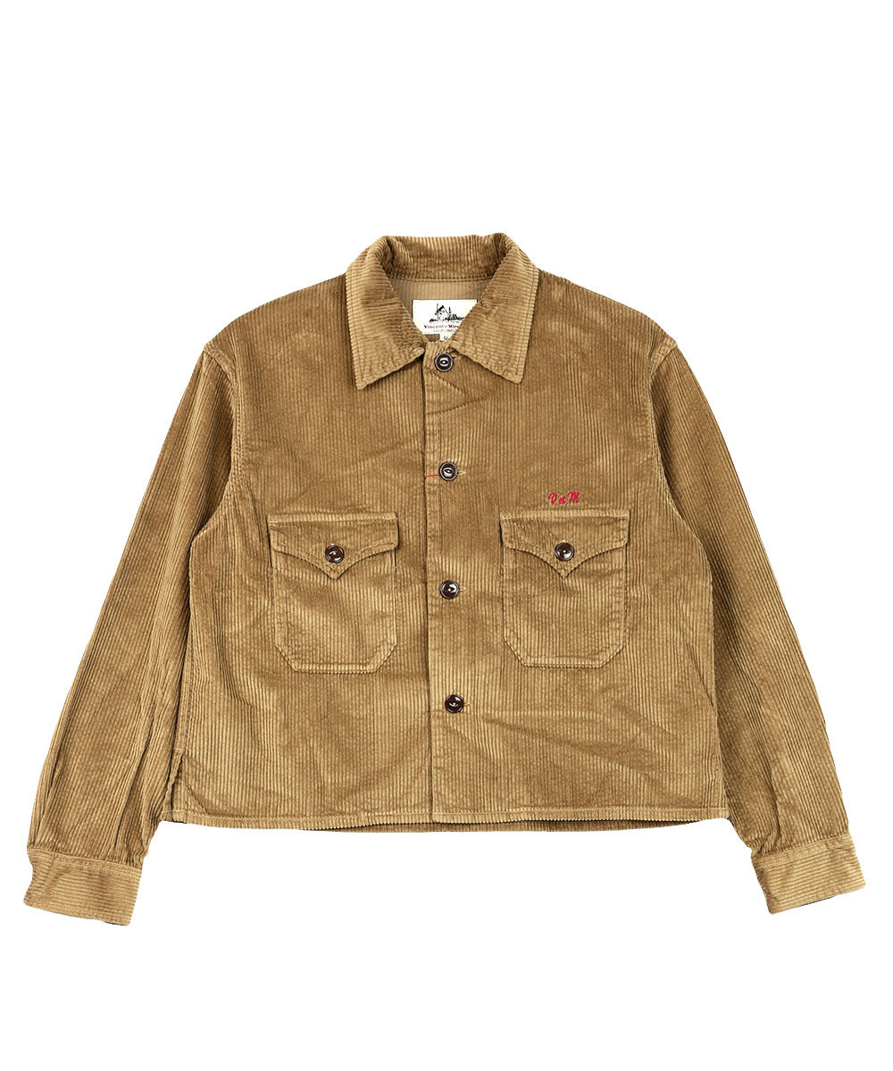 2025年冬‼️美品VINCENT ET MIREILLEヴァンソン エ ミレイユ ヴァンソン エ ミレイユ SHIRTS JACKET CORDUROY VINCENT ET MIREILLE