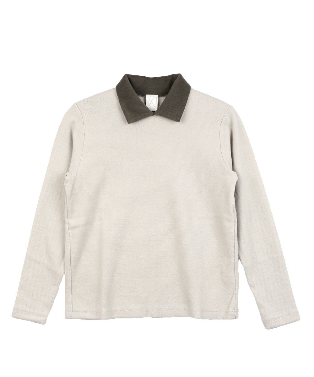 パルティクラール Particular シャツ チュニック 七分袖 ベージュ パルティクラール Particular シャツ チュニック 七分袖 ドット リネン