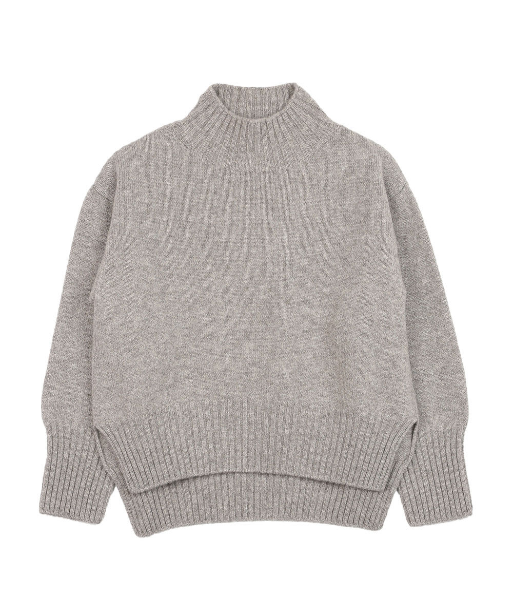 ファクトリー ヤクショート丈ワイドセーター FACTORY 2025秋冬新作