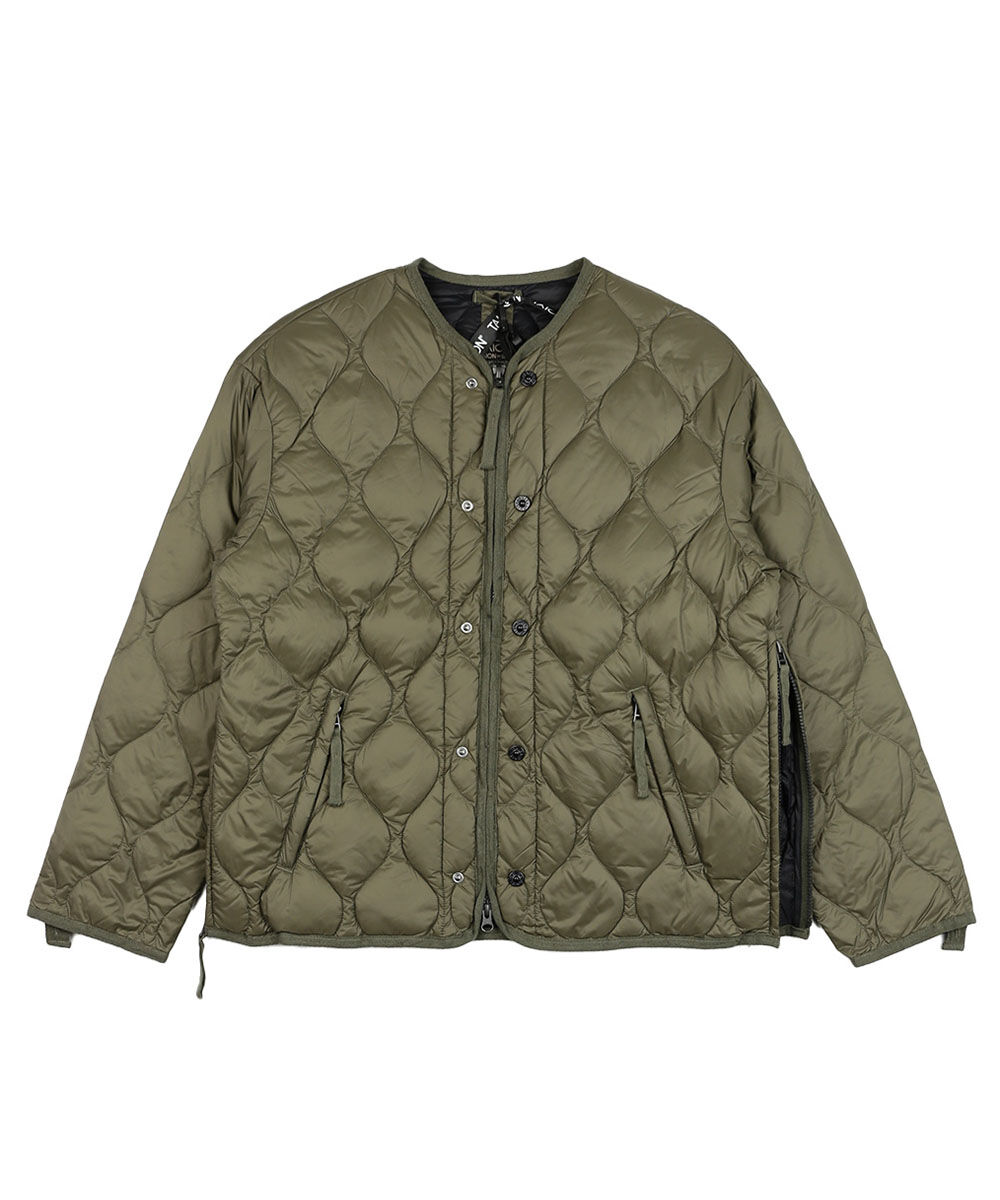 タイオン ミリタリー M65 ライナーWジップ ショートダウンジャケット