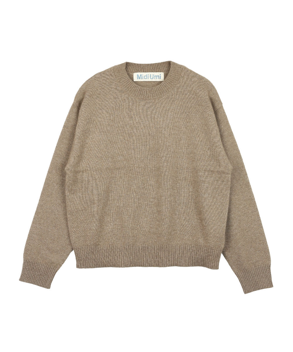 ミディウミ ラクーンニットプルオーバー Midi-Umi 2025秋冬新作