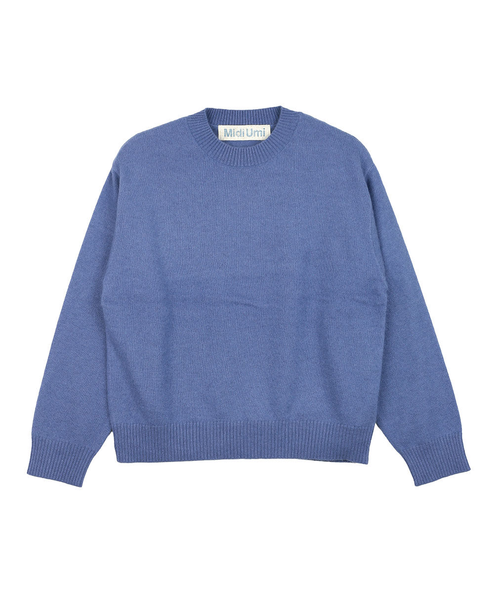 ミディウミ ラクーンニットプルオーバー Midi-Umi 2025秋冬新作