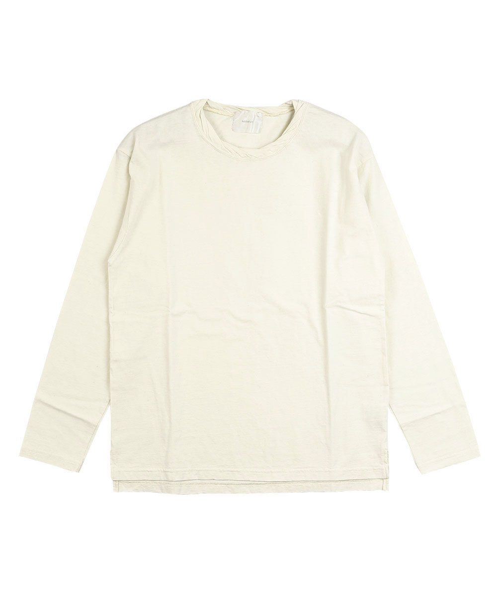 サバタム ラフィ天竺スリットツイストカラープルオーバー Sabbatum