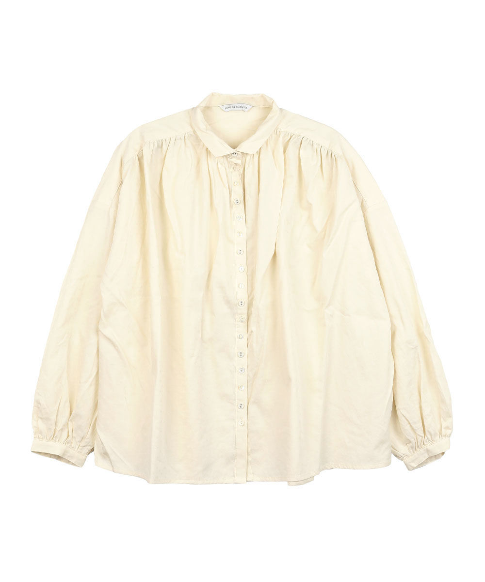 専用/26ss/未使用品/PONT DE CHALONS/ミックスボタンブラウス Pont de Chalons（ポンデシャロン） ミックスボタンブラウス PONT DE