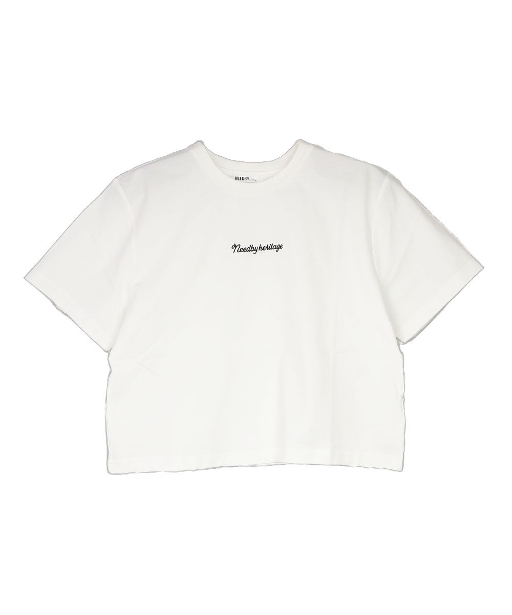 ニードバイ ヘリテージ CROPPED TEE NEEDBY heritage 2026春夏新作