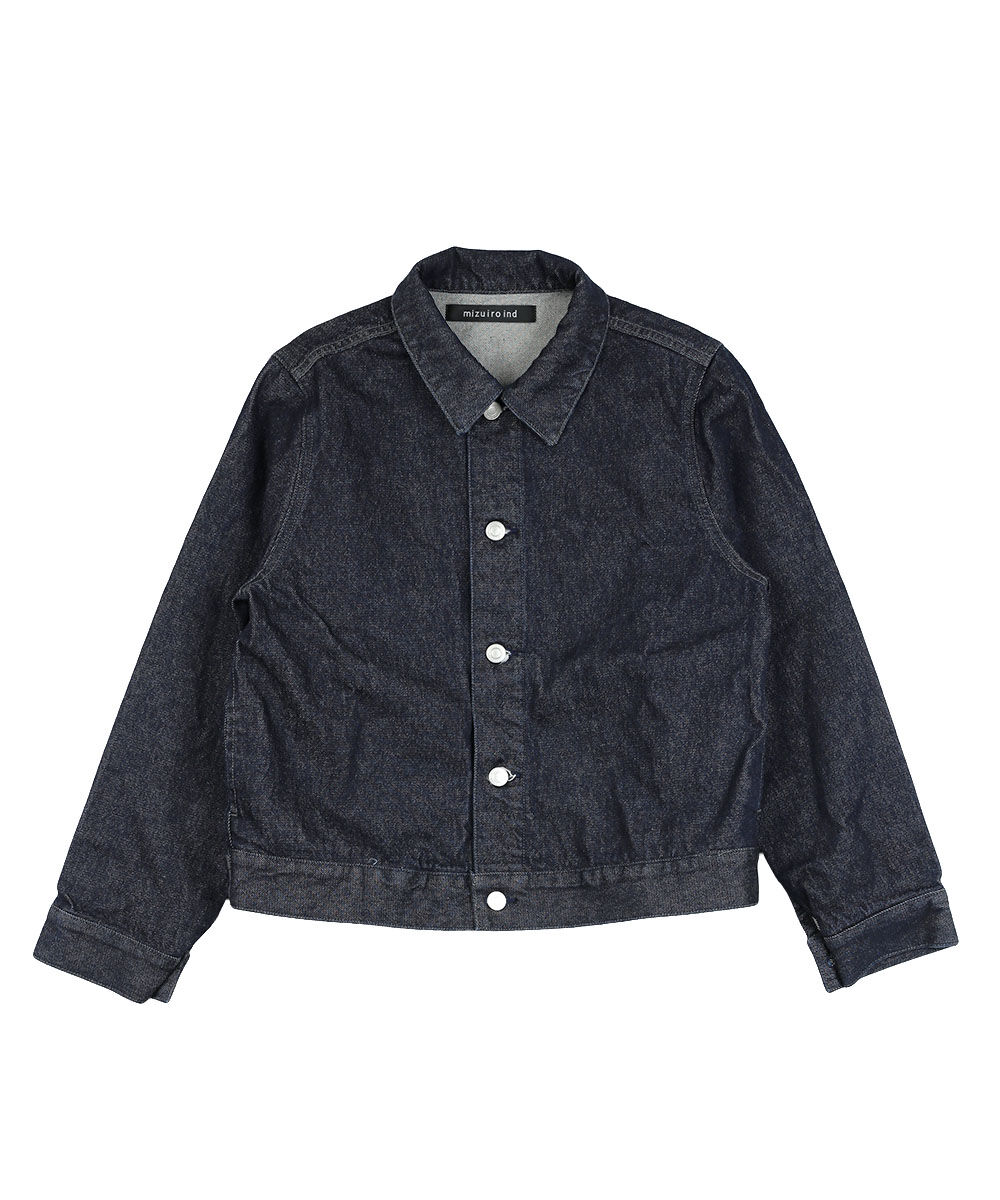 ミズイロインド コンパクトデニムジャケット mizuiro ind 2026春夏新作