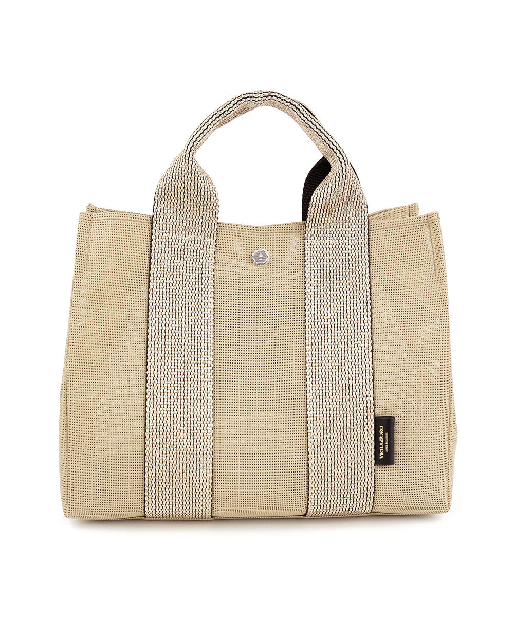 VIOLAd'ORO（ヴィオラドーロ） メッシュ トートバッグ GINO VIOLAd'ORO