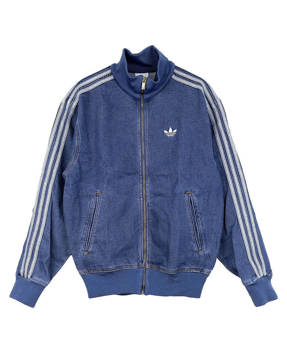 XL アディダス adidas デニム トラック ジャケットファイアーバード アディダス アディカラー デニム ファイヤーバード トラックトップ