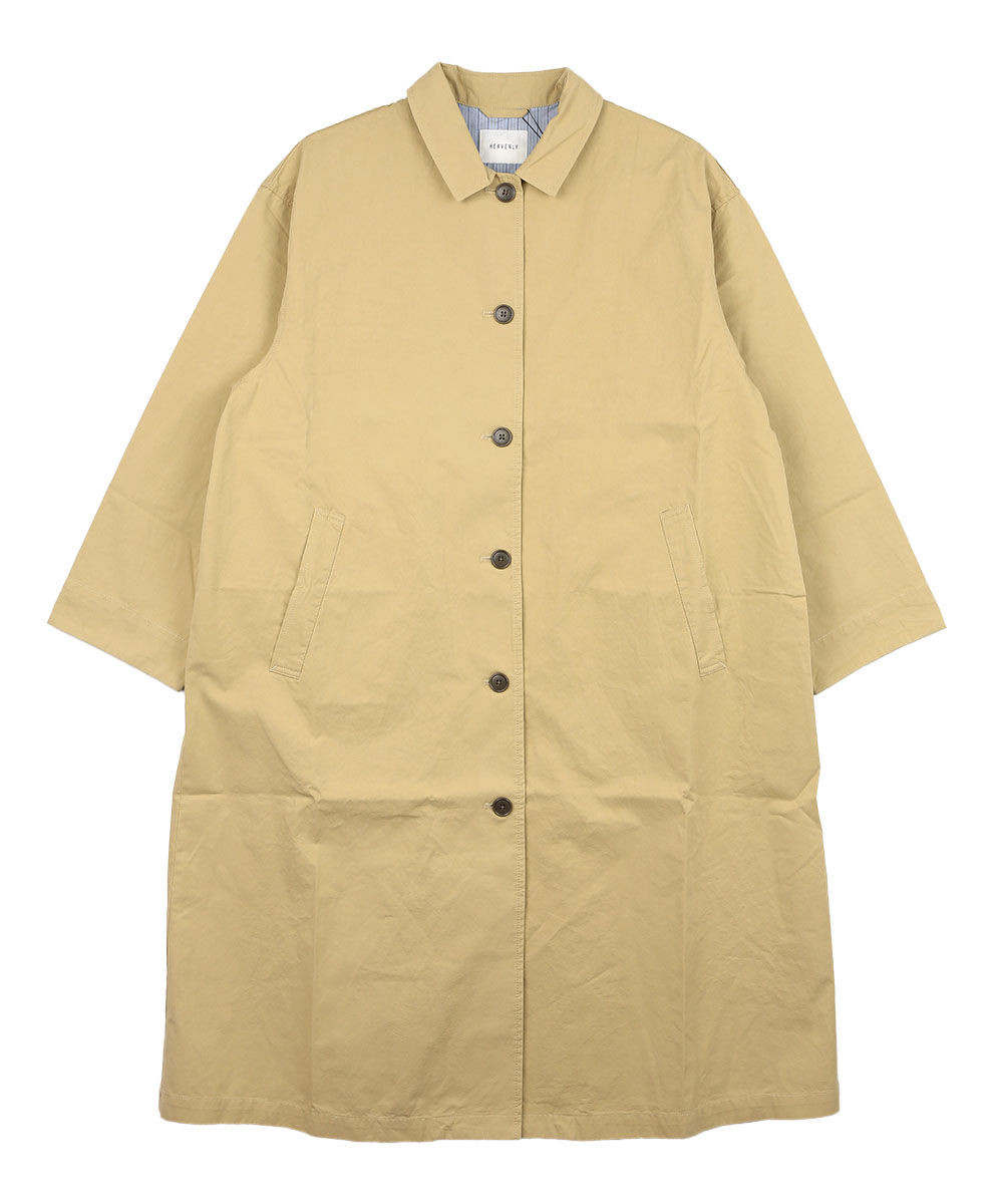 ヘブンリー コットンツイル ステンカラーコート HEAVENLY 2026春夏新作