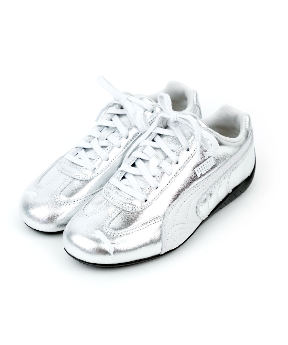プーマ ウィメンズ スピードキャット シルバー スニーカー PUMA 2026春