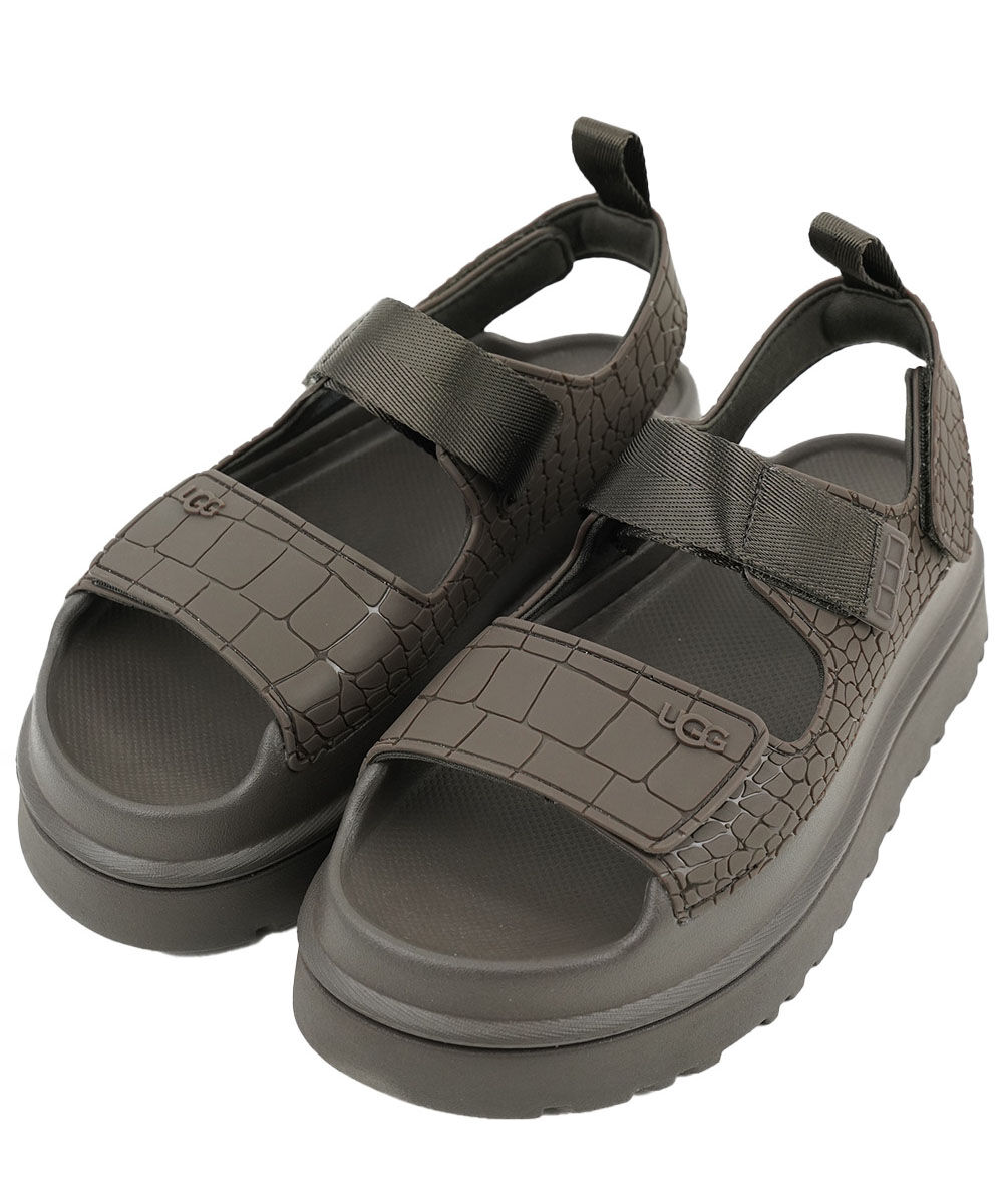 アグ GoldenGlow Embossed UGG 2026春夏新作 レディース 国内正規品 爆買の画像