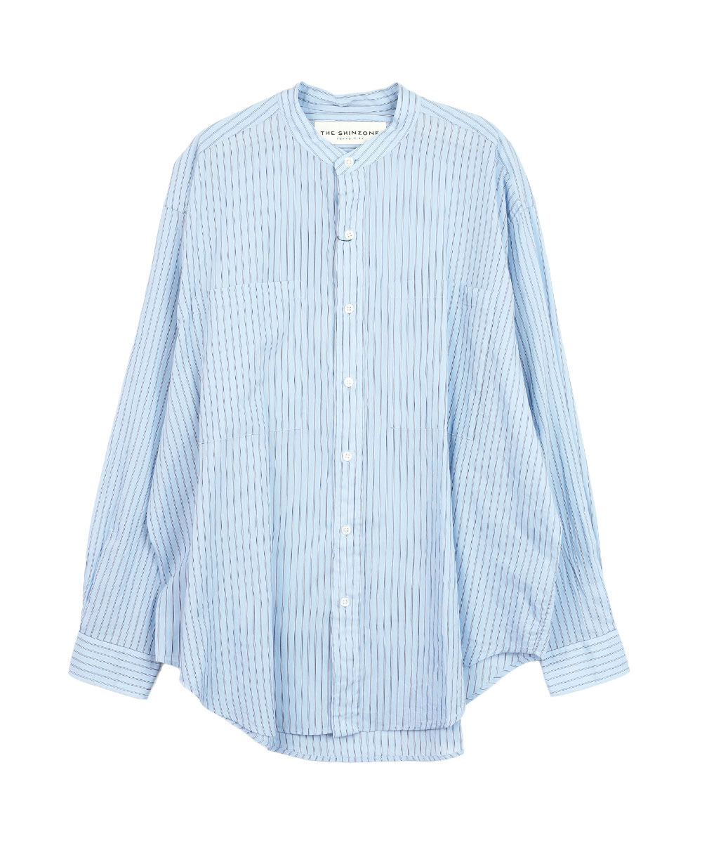 ザ シンゾーン STAND COLLAR DADDY SHIRT THE SHINZONE 2026春夏新作