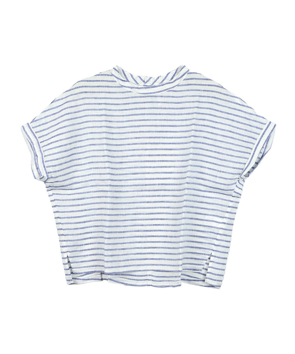 NATURAL LAUNDRY（ナチュラルランドリー） 先染めリネンドルマンT